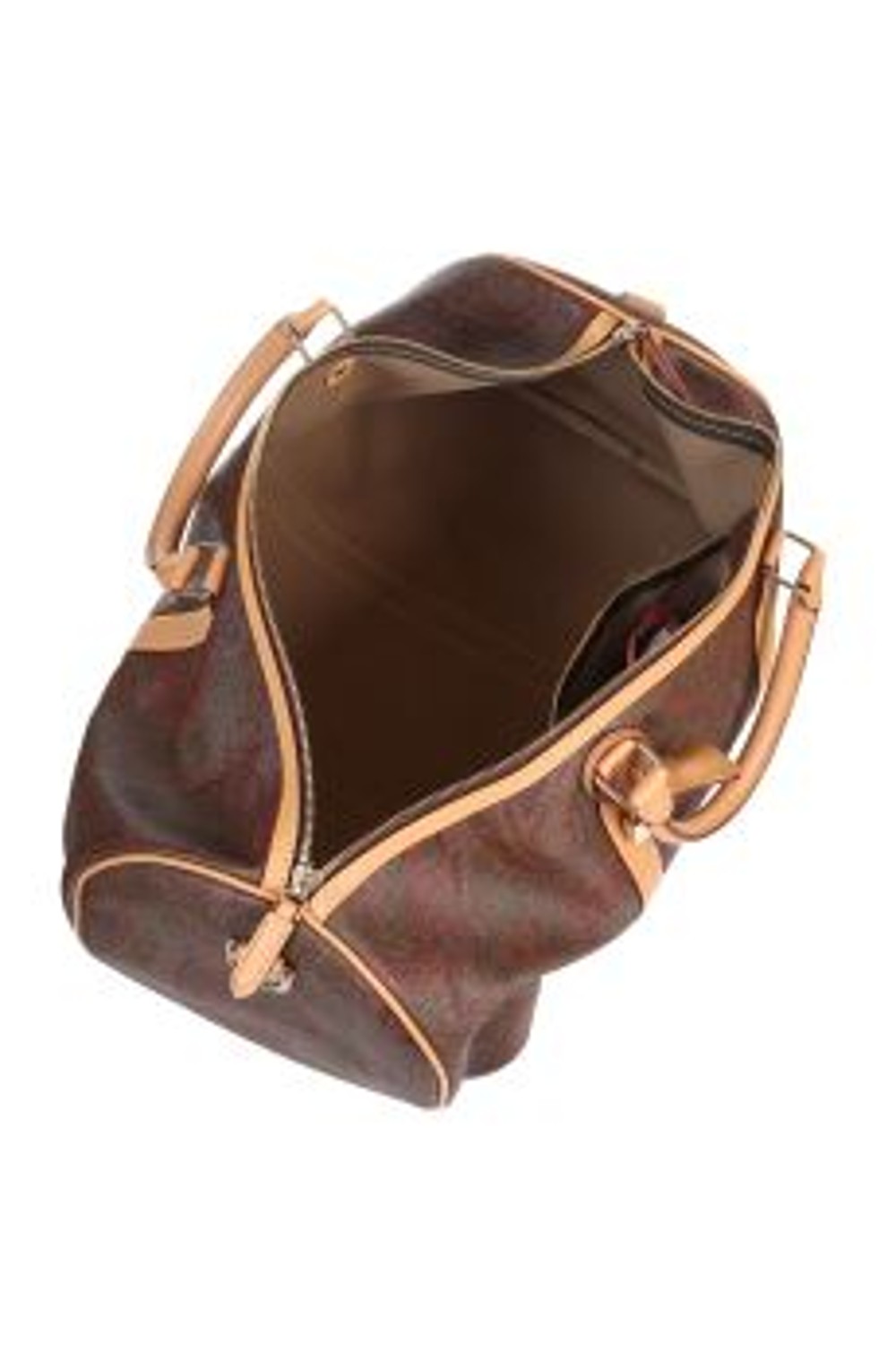 shop ETRO  Borsone: Etro borsone da viaggio realizzato in tela Paisley jacquard.
Chiusura con cerniera.
Manici in pelle (altezza: 13 cm).
Tracolla regolabile e removibile (altezza massima: 120 cm).
Tasca interna con cerniera.
Porta etichette removibile.
Lucchetto con chiavi removibile.
Composizione esterno: tessuto di cotone Paisley jacquard spalmato con grana opaca e doppiato in tela.
Finiture: 100% pelle di vitello.
Composizione tracolla: 95% poliestere, 5% poliammide.
Dimensioni: 51 x 28 x 25 cm.
Made in Italy.. 00004 8007-0600 number 4333850
